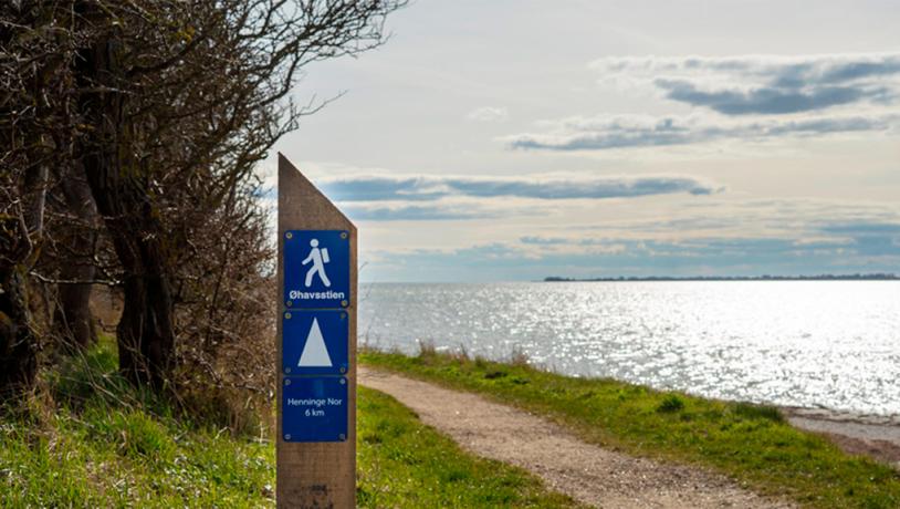 Vandring i det sydfynske øhav - øhavsstien 220 km vandrerute, en af danmarks længste