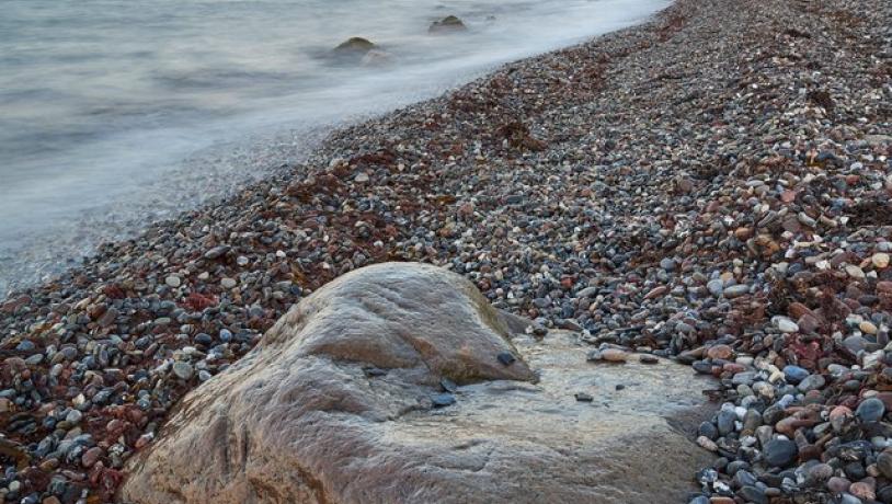 Landskab ved Dovnsklint. Geopark Det Sydfynske Øhav