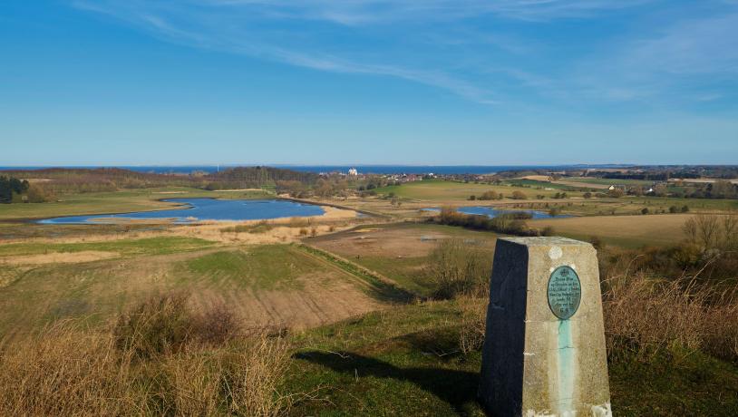 Udsigt fra Fakkebjerg. Geopark Det Sydfynske Øhav