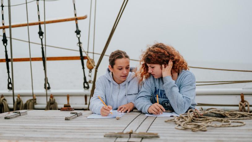 Under Øhavet - Undervisning ombord 4