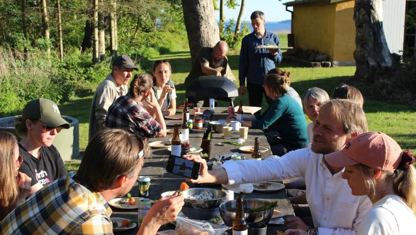 Geopark Guider ved certificeringsceremoni