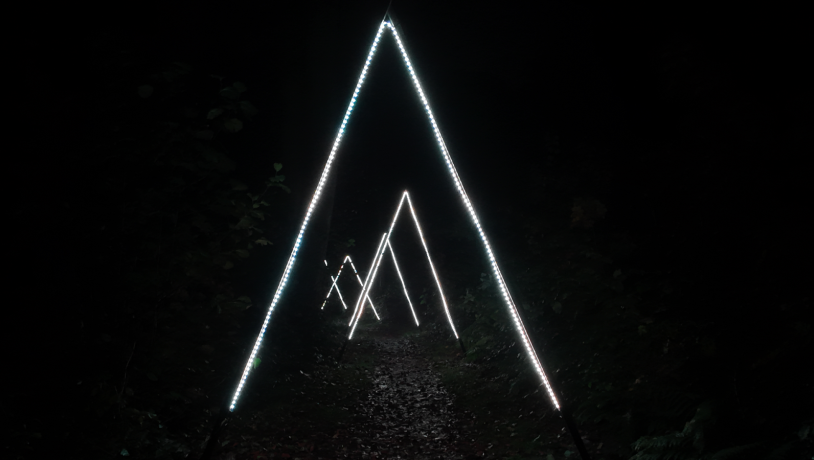 Lyskunst i Tranekær