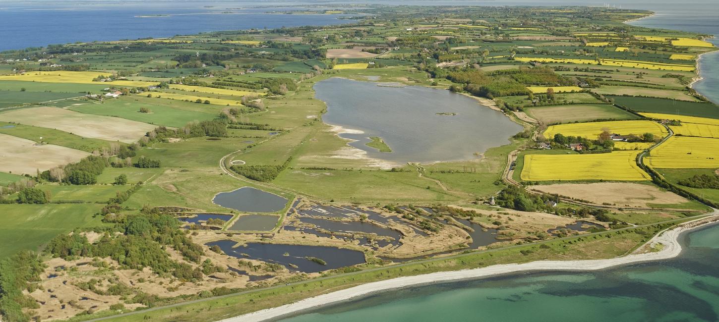 Vitsø Nor set fra nordvest. Geopark Det Sydfynske Øhav