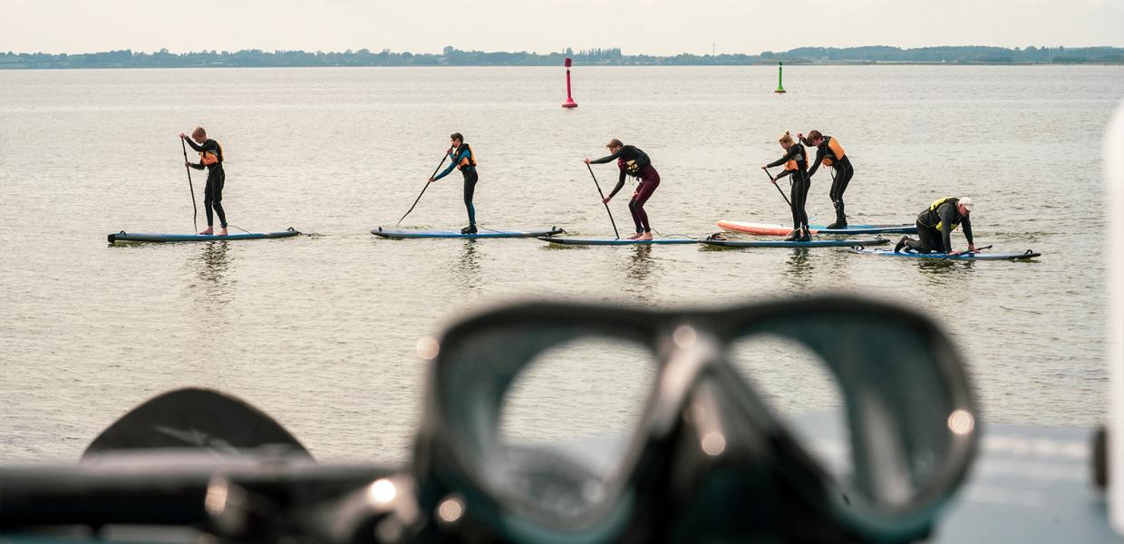 SUP - Stand up paddle sydfyn, aktiviteter til hele familien