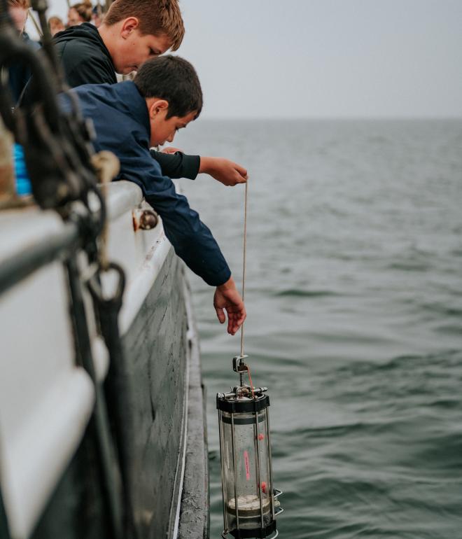 Under Øhavet - Undervisning ombord 3