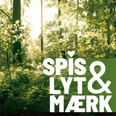 Spis, Lyt & Mærk Strynø logo