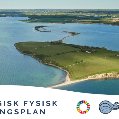 Forsiden til Strategisk Fysisk Udviklingsplan for Geopark Det Sydfynske Øhav