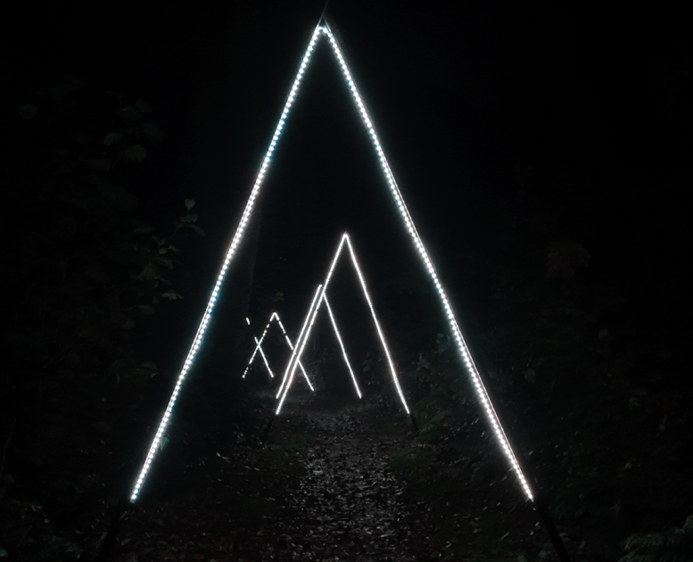 Lyskunst i Tranekær